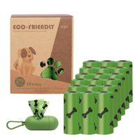 Cruzar-bolsas De Basura De Seda 1,5 Para Mascotas En Caja, Bolsas De Caca Biodegradables Epi sku image 13