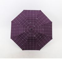 Regenschirm Großhandel Geschenk Koreanisch Mädchen Mori Uv Vinyl Werbung Regenschirm Set Logo Drei Faltbare Sonnenschutz Regenschirm sku image 6