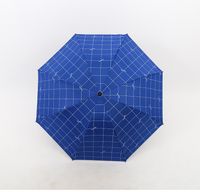 Regenschirm Großhandel Geschenk Koreanisch Mädchen Mori Uv Vinyl Werbung Regenschirm Set Logo Drei Faltbare Sonnenschutz Regenschirm sku image 7
