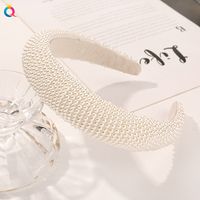 Mode Geometrisch Künstliche Perle Überzug Kopfbedeckung 1 Stück sku image 6