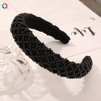 Mode Geometrisch Künstliche Perle Überzug Kopfbedeckung 1 Stück sku image 11