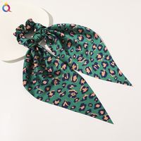 Mode Streifen Einfarbig Gänseblümchen Tuch Spitze Haargummi 1 Stück sku image 16