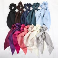 Fashion Stripe Solid Color Daisy Cloth Lace Hair Tie 1 Piece main image 1