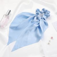 Fashion Stripe Solid Color Daisy Cloth Lace Hair Tie 1 Piece sku image 4