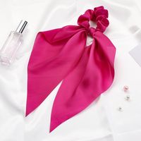 Mode Streifen Einfarbig Gänseblümchen Tuch Spitze Haargummi 1 Stück sku image 7