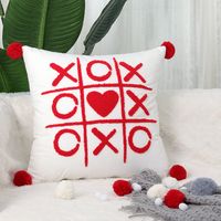 Fashion Letter Heart Shape Polyester Pillow Cases main image 2