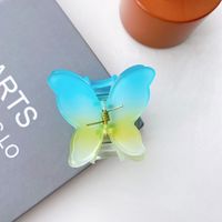 Sweet Butterfly Plastic Handmade Hair Claws 1 Piece sku image 1