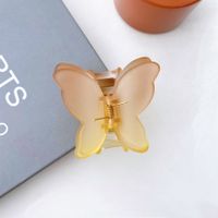 Sweet Butterfly Plastic Handmade Hair Claws 1 Piece sku image 3