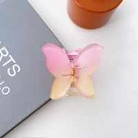 Sweet Butterfly Plastic Handmade Hair Claws 1 Piece sku image 6