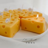 Fashion Cheese Paraffin Candle 1 Piece main image 1