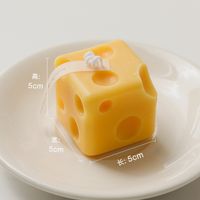 Fashion Cheese Paraffin Candle 1 Piece sku image 4