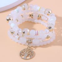 1 Piece Elegant Tree Alloy Glass Beaded Women's Bracelets main image 7