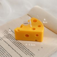Fashion Cheese Paraffin Candle 1 Piece sku image 1