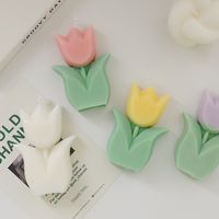 Fashion Flower Paraffin Candle 1 Piece main image 2