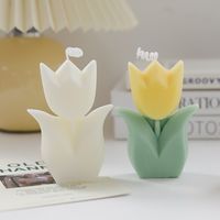 Fashion Flower Paraffin Candle 1 Piece main image 4
