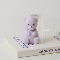 Cute Bear Paraffin Candle 1 Piece sku image 16