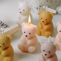 Cute Bear Paraffin Candle 1 Piece main image 5