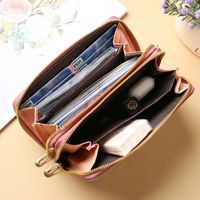 Women's All Seasons Pu Leather Solid Color Classic Style Square Flip Cover Shoulder Bag main image 4