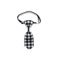 Mode Chien Chat Cravate Collier Accessoires Plaid Rayé Noeud Papillon Pour Animaux De Compagnie sku image 10