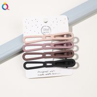 Women's Simple Style Geometric Alloy Plating Hair Clip sku image 7