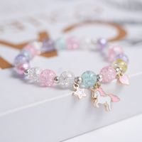 1 Piece Casual Heart Shape Artificial Crystal Metal Plating Women's Bracelets sku image 6