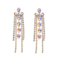 1 Pair Baroque Style Geometric Alloy Plating Rhinestones Glass Gold Plated Silver Plated Women's Drop Earrings main image 8