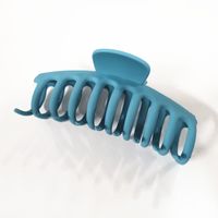 Simple Style Classic Style Solid Color Plastic Resin Hair Claws sku image 8