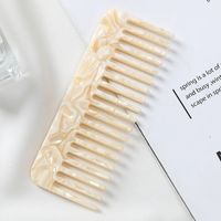 Casual Marble Acetic Acid Sheets Hair Combs sku image 3