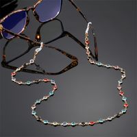 Fashion Round Alloy Women's Glasses Chain main image 4