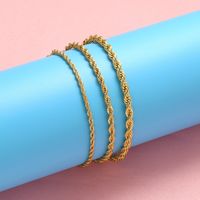 Simple Style Twist Copper Plating Jewelry Accessories 1 Piece main image 1