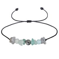 Fashion Geometric Stone Knitting Unisex Bracelets 1 Piece sku image 1