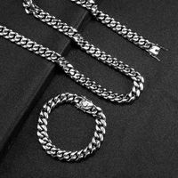 Fashion Geometric Stainless Steel Plating Necklace 1 Piece sku image 17