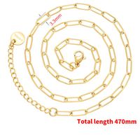 1 Piece Stainless Steel Plating Polished Chain main image 1