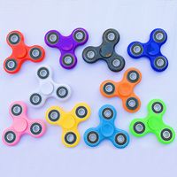 Fashion Solid Farbe Drei-blatt Halterung Fingertip Gyro Spielzeug Großhandel sku image 17