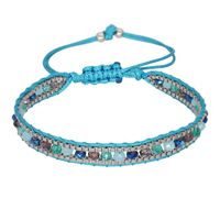Fashion Round Artificial Crystal Rope Wholesale Bracelets sku image 1