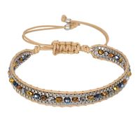 Fashion Round Artificial Crystal Rope Wholesale Bracelets sku image 2