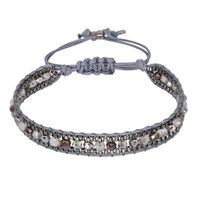 Fashion Round Artificial Crystal Rope Wholesale Bracelets sku image 3