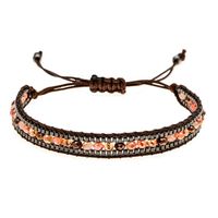 Fashion Round Artificial Crystal Rope Wholesale Bracelets sku image 5