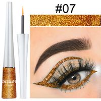 New Style 16-color Colorful Sequins Shiny Glitter Powder Liquid Eyeliner sku image 7