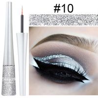 Glam Punk Solid Color Plastic Liquid Eyeliner sku image 10