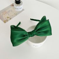 Fashion Solid Color Bow Knot Cloth Hair Band 1 Piece sku image 5