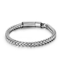 Simple Style Geometric Stainless Steel Plating Bracelets 1 Piece sku image 1