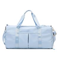 Unisex Basic Solid Color Oxford Cloth Waterproof Travel Bags sku image 9