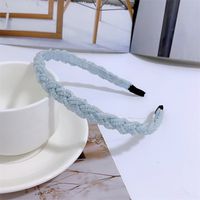 Fashion Solid Color Artificial Pearl Beaded Hair Band sku image 9