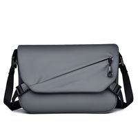 Men's Fashion Solid Color Denim Waist Bags sku image 2