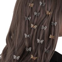 Cute Butterfly Metal Plating Hair Claws main image 1
