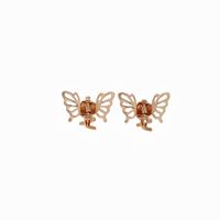 Cute Butterfly Metal Plating Hair Claws main image 3