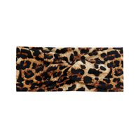 Retro Plaid Leopard Cloth Hair Band 1 Piece sku image 17