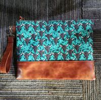 Mujeres Medio Todas Las Temporadas Cuero Sintético Animal Leopardo Moda Cuadrado Cremallera Bolso De Cosméticos Bolso De Noche sku image 10