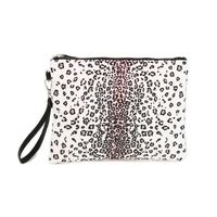 Women's Medium All Seasons Pu Leather Animal Leopard Fashion Square Zipper Cosmetic Bag Evening Bag sku image 22
